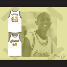 Load image into Gallery viewer, Al Horford 42 Grand Ledge High School Comets White Basketball Jersey 2