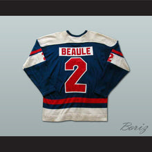 Load image into Gallery viewer, Alain Beaule 2 Quebec Nordiques Navy Blue Hockey Jersey
