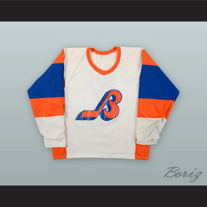 Alan Kerr 7 Seattle Breakers White Hockey Jersey