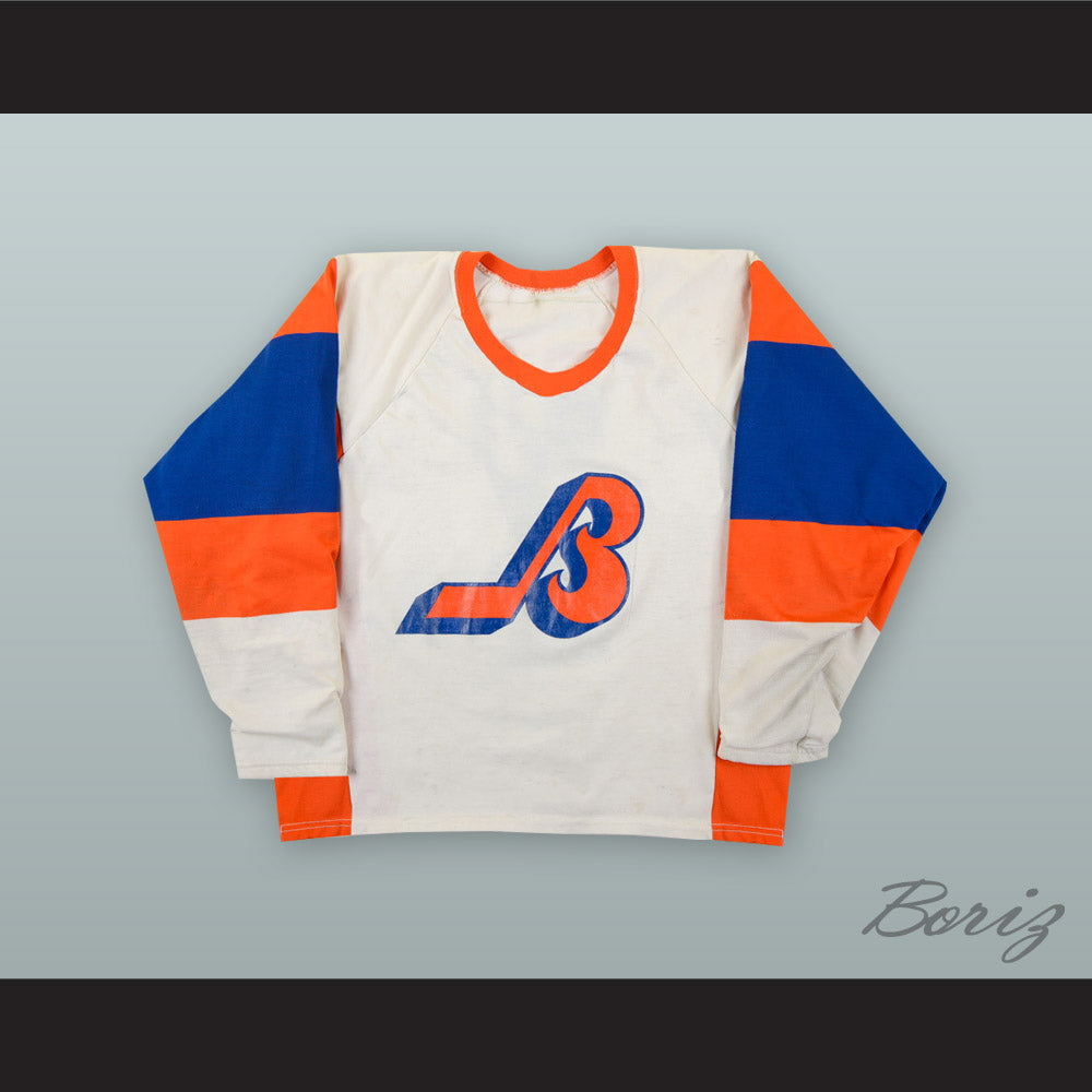 Alan Kerr 7 Seattle Breakers White Hockey Jersey