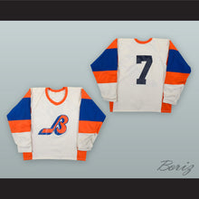 Load image into Gallery viewer, Alan Kerr 7 Seattle Breakers White Hockey Jersey