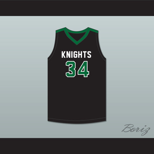 Alex Antetokounmpo 34 Dominican High School Knights Black Basketball Jersey 2