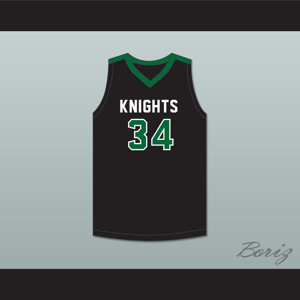 Alex Antetokounmpo 34 Dominican High School Knights Black Basketball Jersey 2