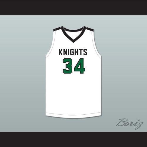 Alex Antetokounmpo 34 Dominican High School Knights White Basketball Jersey 1