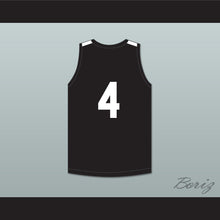 Load image into Gallery viewer, Alex Antetokounmpo 4 Dominican High School Knights Black Basketball Jersey 1