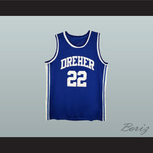 Load image into Gallery viewer, Alex English 22 Dreher High School Blue Devils Basketball Jersey