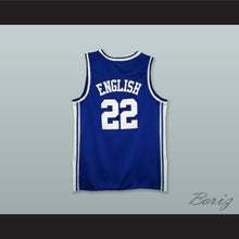 Load image into Gallery viewer, Alex English 22 Dreher High School Blue Devils Basketball Jersey