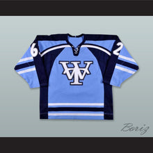 Load image into Gallery viewer, Alex Goupil 62 Wichita Thunder Light Blue Hockey Jersey