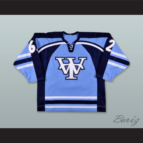 Alex Goupil 62 Wichita Thunder Light Blue Hockey Jersey