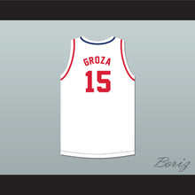 Load image into Gallery viewer, Alex Groza 15 Indianapolis Olympians White Basketball Jersey