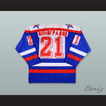 Load image into Gallery viewer, Alexander Vinogradov 21 SKA Saint Petersburg Blue Hockey Jersey