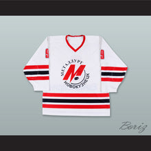 Load image into Gallery viewer, Alexander Gutov 9 Metallurg Novokuznetsk White Hockey Jersey