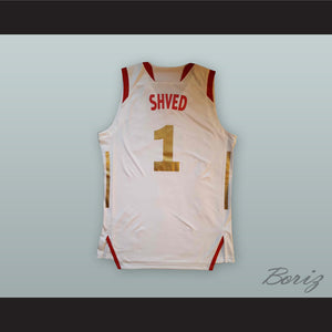 Alexey Shved 1 Russia National Team White Basketball Jersey
