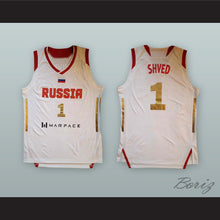 Load image into Gallery viewer, Alexey Shved 1 Russia National Team White Basketball Jersey