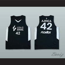Load image into Gallery viewer, Alexis Ajinca 42 France Black Basketball Jersey
