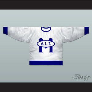 1909-10 ALL-Montreal White Hockey Jersey