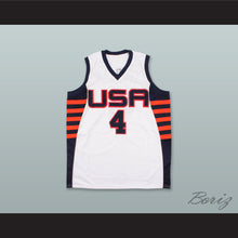 Load image into Gallery viewer, Allen Iverson 4 USA White Basketball Jersey