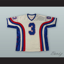 Load image into Gallery viewer, Allen Iverson 3 White Football Jersey