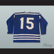 Load image into Gallery viewer, Allie Sutherland 15 Charlotte Checkers Blue Hockey Jersey