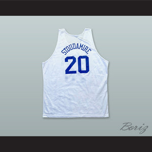 Amar'e Stoudemire 20 Toronto Huskies White Basketball Jersey