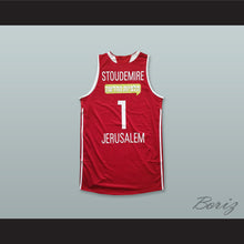 Load image into Gallery viewer, Amare Stoudemire 1 Hapoel Tel Aviv Israel BC Basketball Jersey