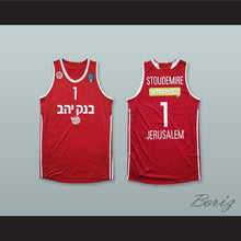 Load image into Gallery viewer, Amare Stoudemire 1 Hapoel Tel Aviv Israel BC Basketball Jersey