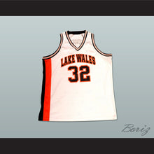 Load image into Gallery viewer, Amar&#39;e Stoudemire 32 Lakes Wales High School White Basketball Jersey