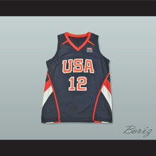 Load image into Gallery viewer, Amar&#39;e Stoudemire 12 Team USA Basketball Jersey