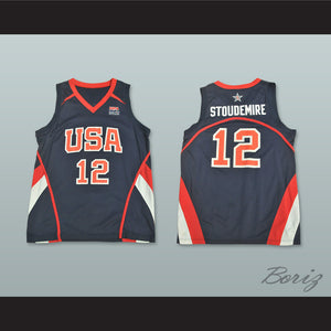 Amar'e Stoudemire 12 Team USA Basketball Jersey
