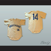 Load image into Gallery viewer, Ambassadors 14 Beige Button Down Baseball Jersey