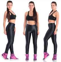 Load image into Gallery viewer, American Style Pencil Pants Shiny Disco Pants High Waist Women 'S Trousers Leggings Pants