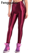 Load image into Gallery viewer, American Style Pencil Pants Shiny Disco Pants High Waist Women 'S Trousers Leggings Pants