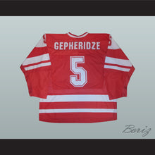 Load image into Gallery viewer, Amiran Gepheridze 5 Georgia International Hockey Jersey