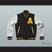 Load image into Gallery viewer, All The Right Moves Ampipe Bulldogs High School Football Varsity Letterman Jacket-Style Sweatshirt
