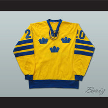 Load image into Gallery viewer, Anders Hedberg 20 Team Sweden Hockey Jersey