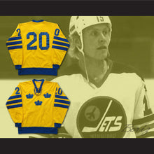 Load image into Gallery viewer, Anders Hedberg 20 Team Sweden Hockey Jersey