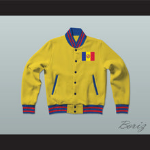 Load image into Gallery viewer, Andorra Varsity Letterman Jacket-Style Sweatshirt