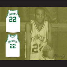 Load image into Gallery viewer, Andre Iguodala 22 Franklin Middle School White Basketball Jersey 2