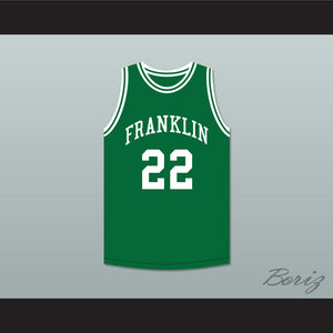 Andre Iguodala 22 Franklin Middle School Green Basketball Jersey 3