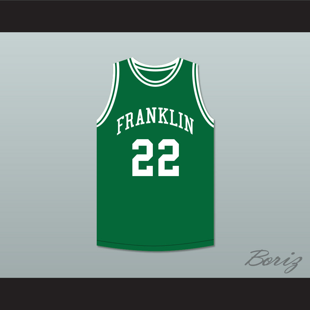 Andre Iguodala 22 Franklin Middle School Green Basketball Jersey 3