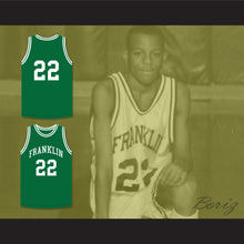 Load image into Gallery viewer, Andre Iguodala 22 Franklin Middle School Green Basketball Jersey 3