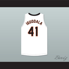 Load image into Gallery viewer, Andre Iguodala 41 Lanphier High School Lions White Basketball Jersey 2