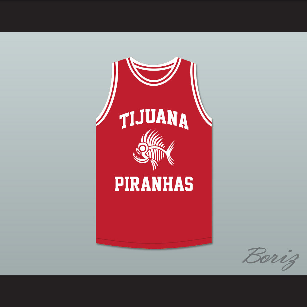 Andre Iguodala 9 Tijuana Piranhas Red Basketball Jersey Mexican Expansion Team