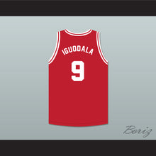 Load image into Gallery viewer, Andre Iguodala 9 Tijuana Piranhas Red Basketball Jersey Mexican Expansion Team
