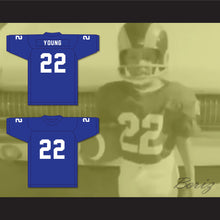 Load image into Gallery viewer, Andre Young 22 Grade School Football Jersey G Funk Documentary