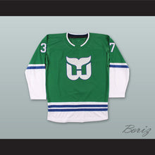 Load image into Gallery viewer, Andrei Svechnikov 37 New England Whalers Green Hockey Jersey