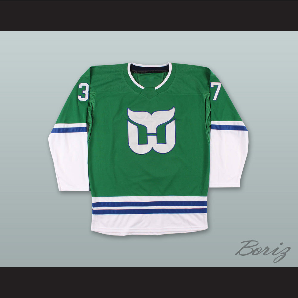 Andrei Svechnikov 37 New England Whalers Green Hockey Jersey
