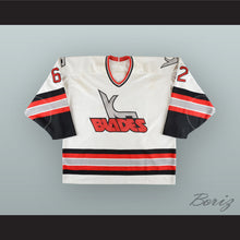 Load image into Gallery viewer, Andrei Nazarov 62 Kansas City Blades White Hockey Jersey