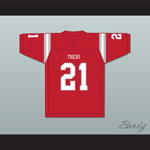 Load image into Gallery viewer, Andrew Booth Jr 21 Archer High School Tigers Red Football Jersey 2