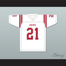Load image into Gallery viewer, Andrew Booth Jr 21 Archer High School Tigers White Football Jersey 2